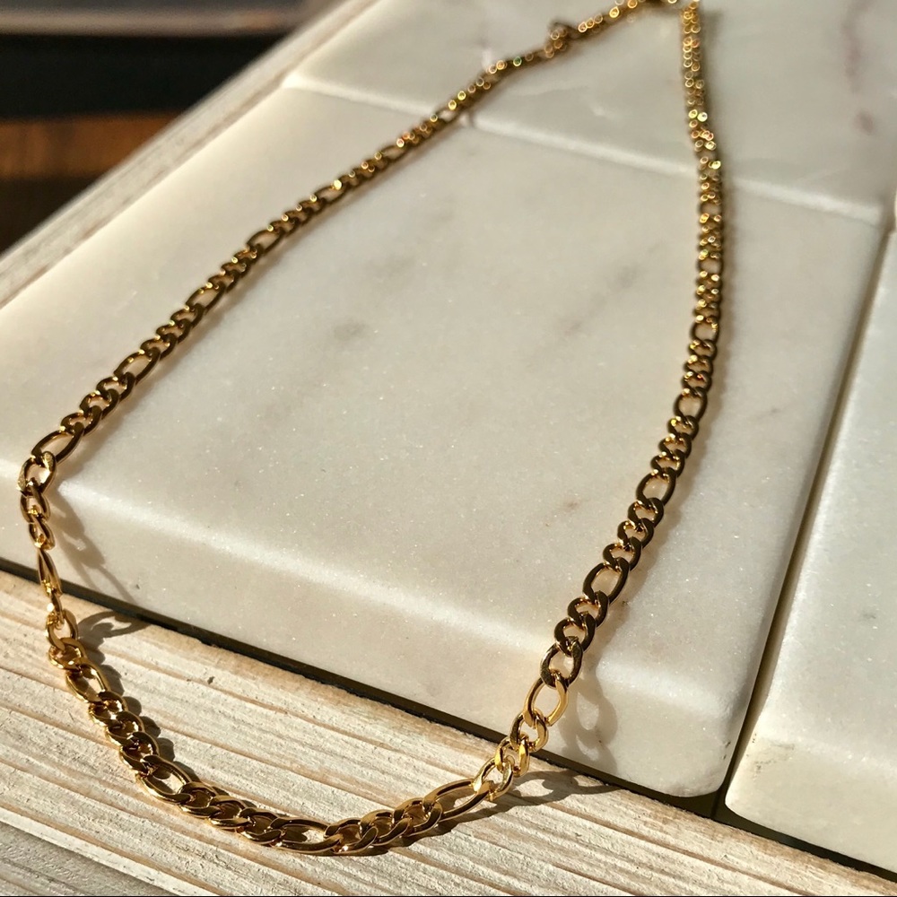Gold Figaro Chain